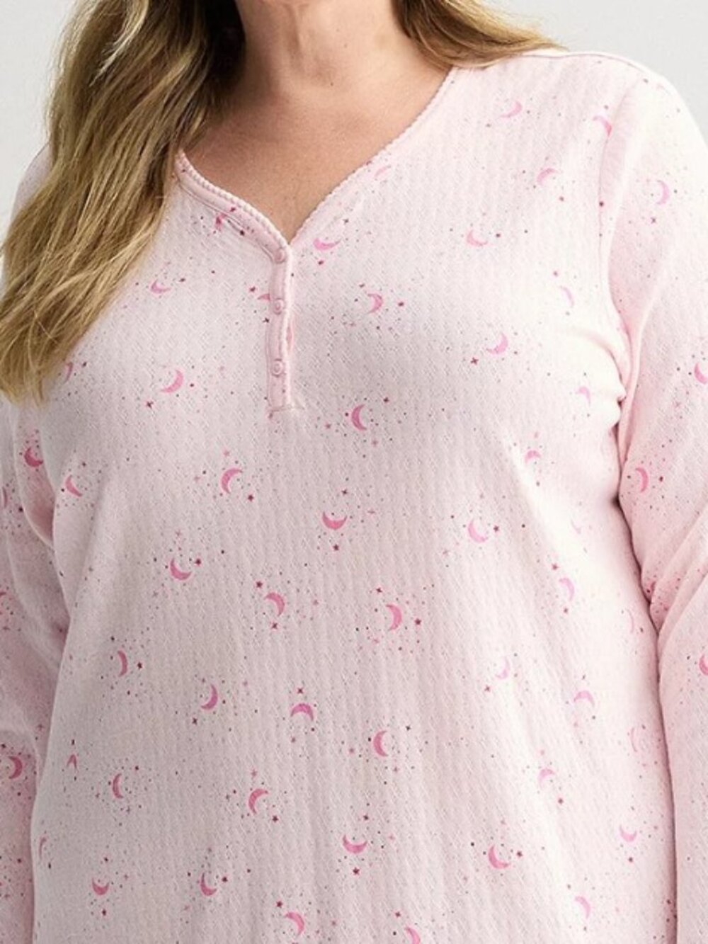 Croft & Barrow Knit Nightgown Sleepshirt 3X - Picture 2 of 6
